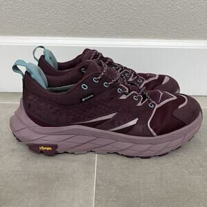 Hoka One One Women's Athletic Shoes in Burgundy and Teal